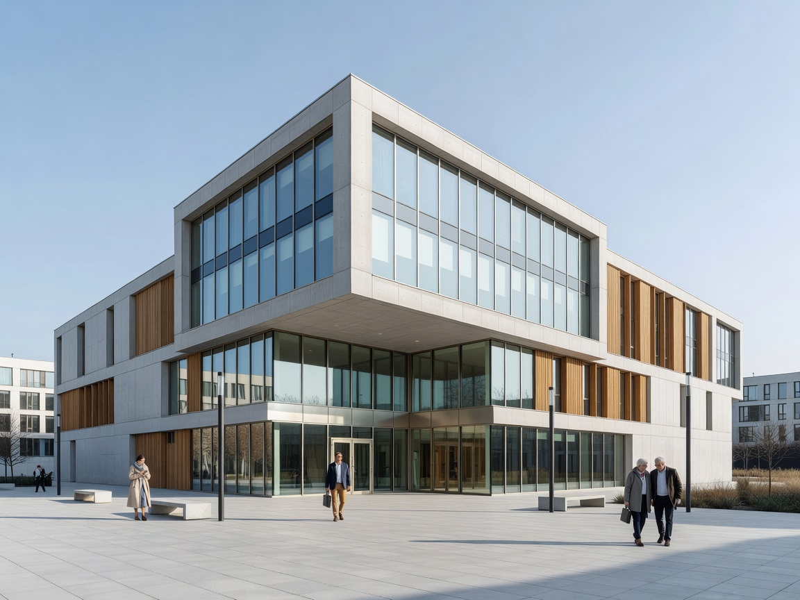 Modern civil administration and municipal building